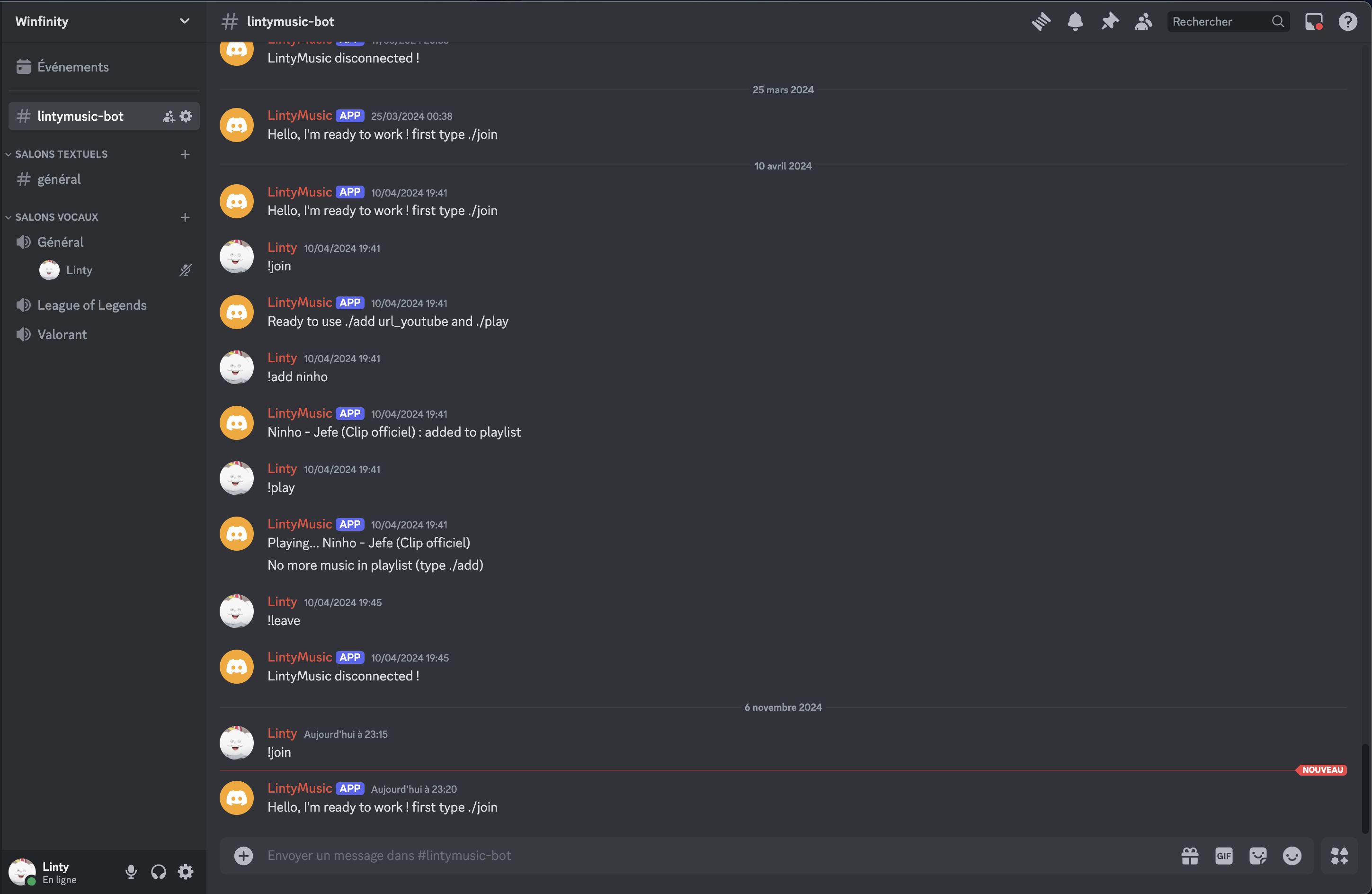 Projet Music Bot Discord